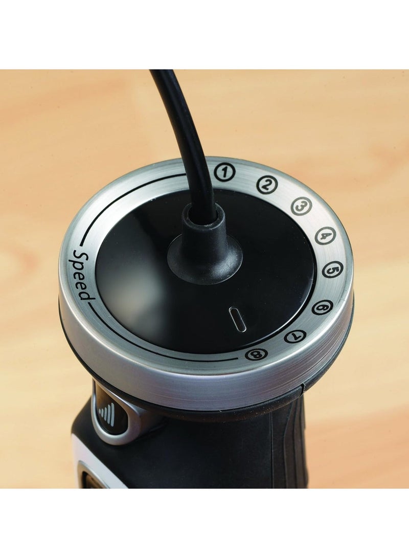 مورفي ريتشاردز خلاط يدوي توتال كنترول – قدرة 650 واط، 8 سرعات، خفيف الوزن مع كوب خلط سعة 500 مل - Image 2